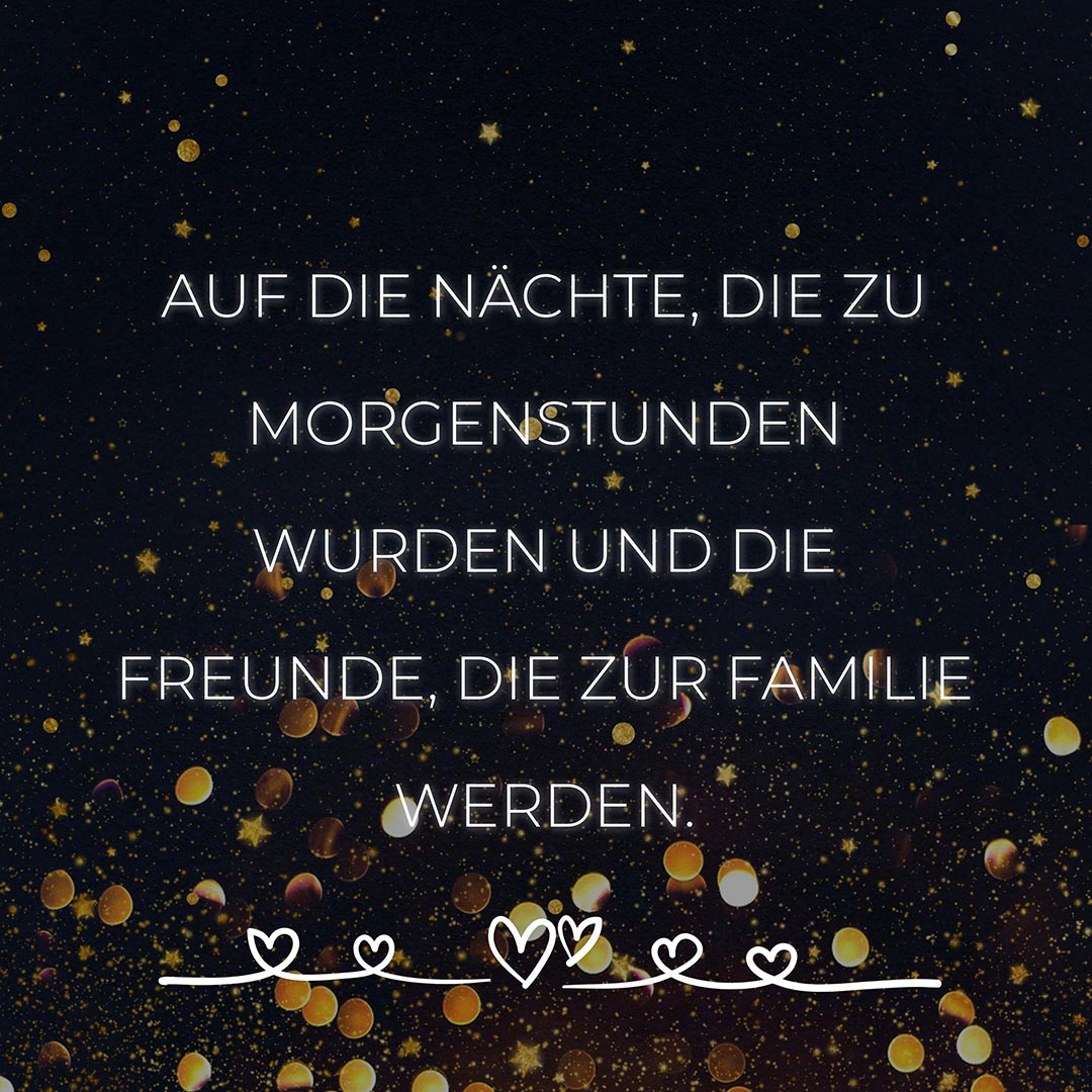 💖 Familie Sprüche Auf die Nächte... Spruch Family