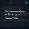 Familie Sprueche Familienspruch Die Zusammensetzung Der Familie Ist Eine Auswahl Gottes...