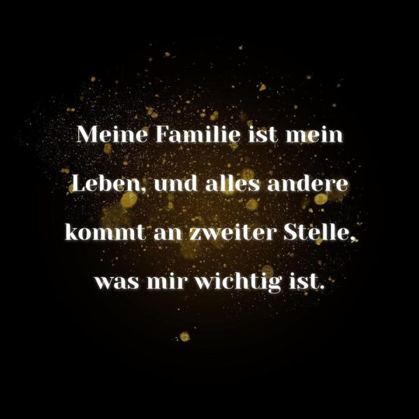💖 Familie Sprüche Meine Familie ist mein Leben... Sprüche Family