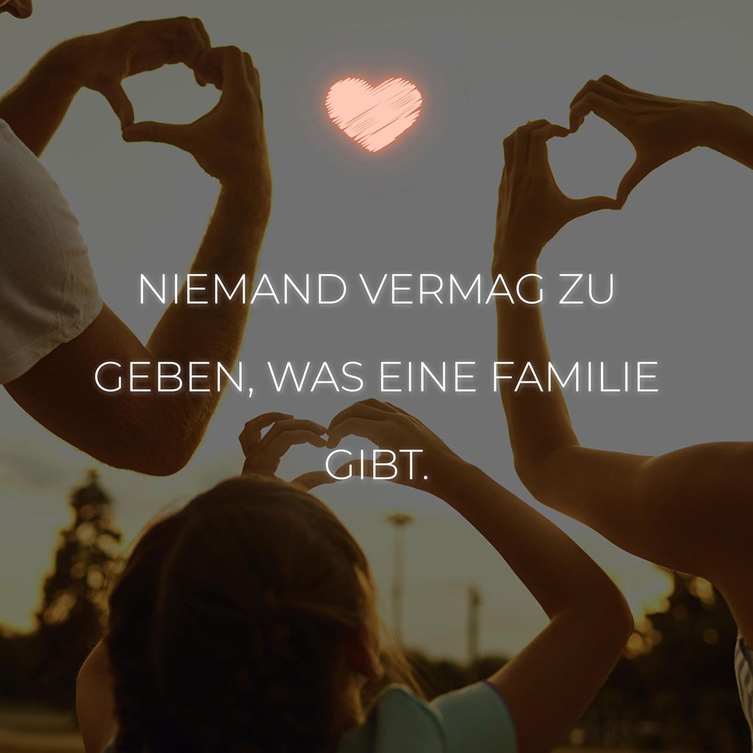 💖 Familie Sprüche Niemand vermag zu geben... Family Spruch