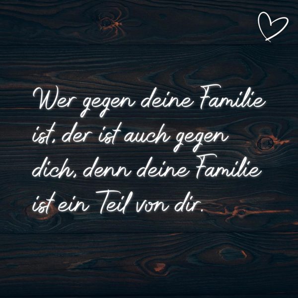 💖 Familie Sprüche Wer gegen deine Familie ist... Familiensprüche
