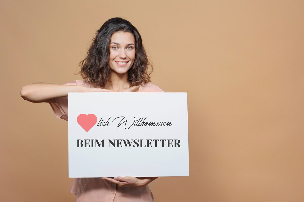Banner Newsletter Section Willkommen