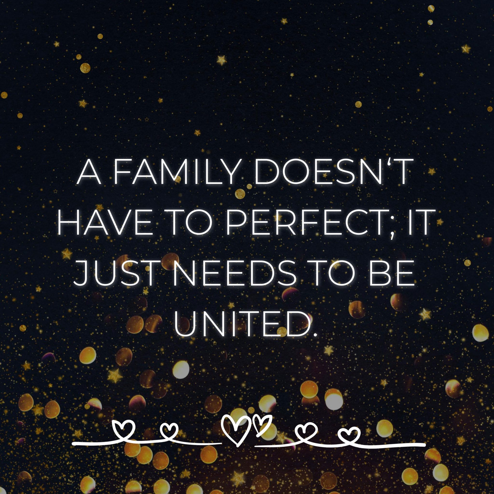 💖 Familie Sprüche Englisch A family doesn't have to perfect