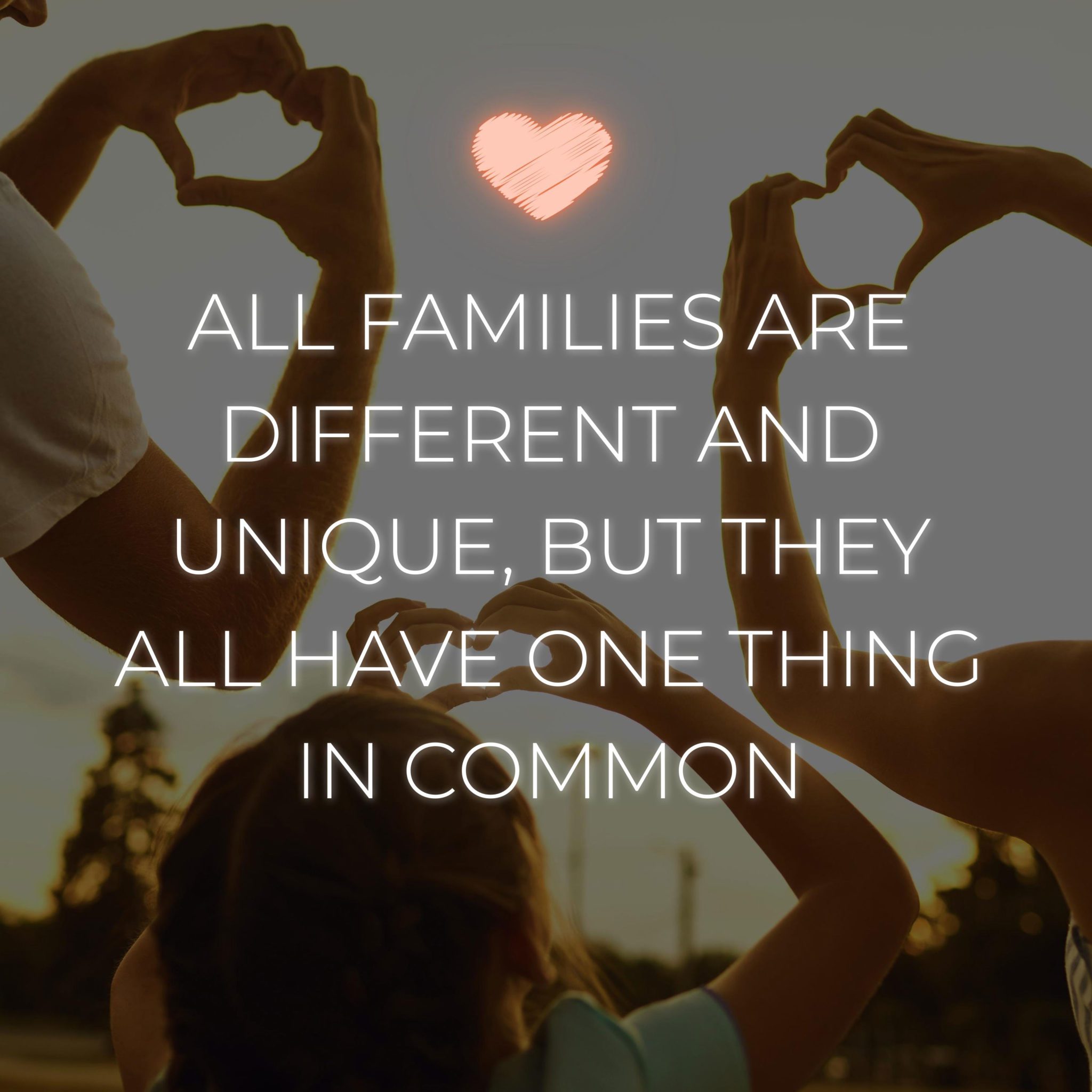 💖 Familie Sprüche Englisch All families are different and unique