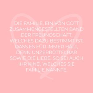 Familie Sprueche Die Familie Ein Von Gott