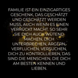 Familie Sprueche Familie Ist Ein Einzigartiges Geschenk