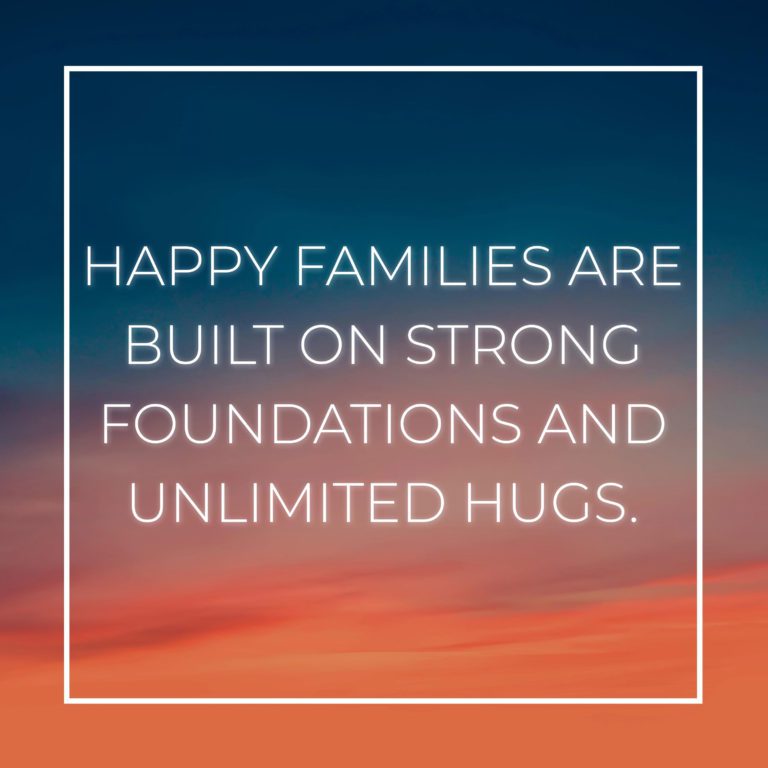 💖 Familie Sprüche Englisch Happy families are built on strong