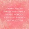 Familie Sprueche Ohana Means Family And Family