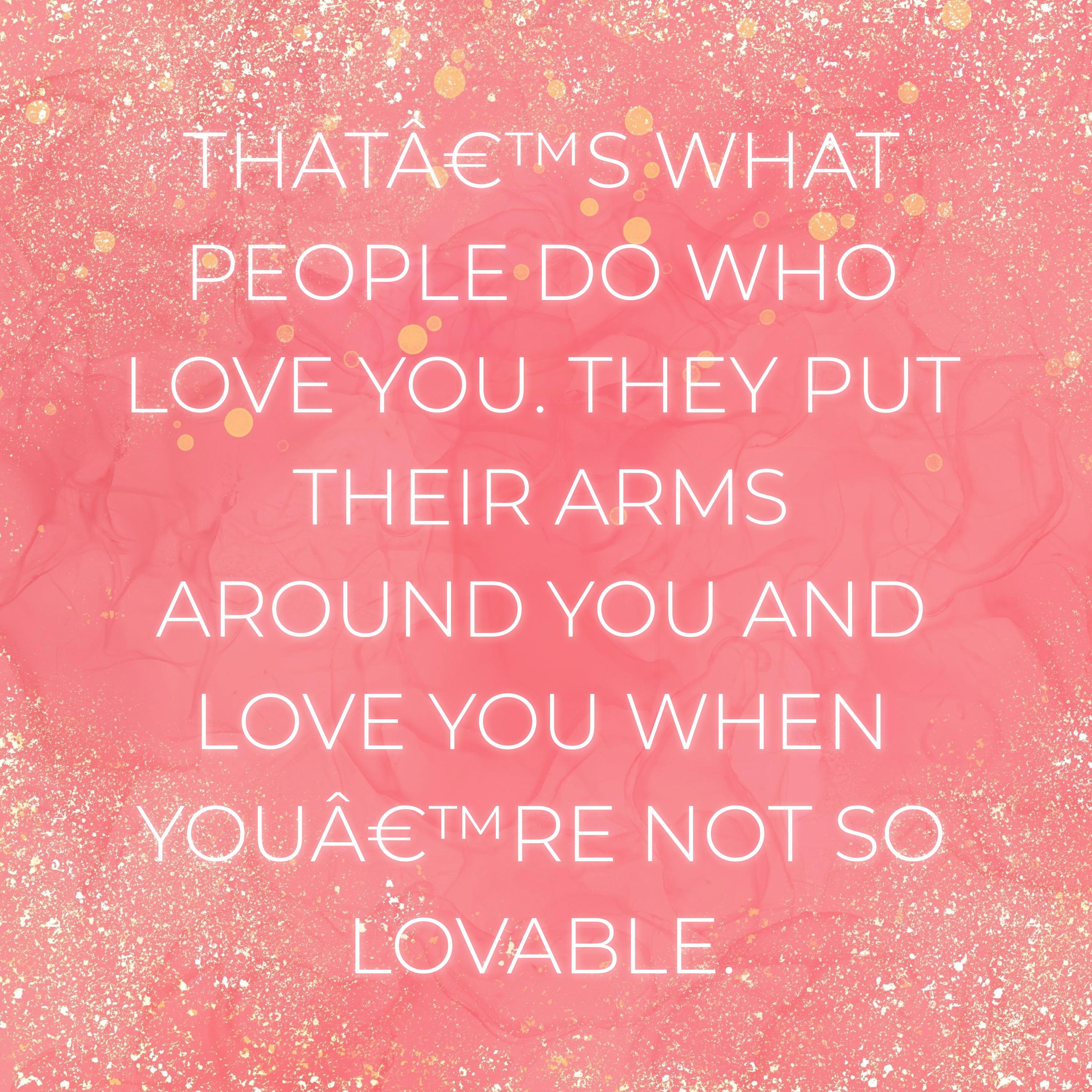 Familie Sprueche Thats What People Do Who Love You