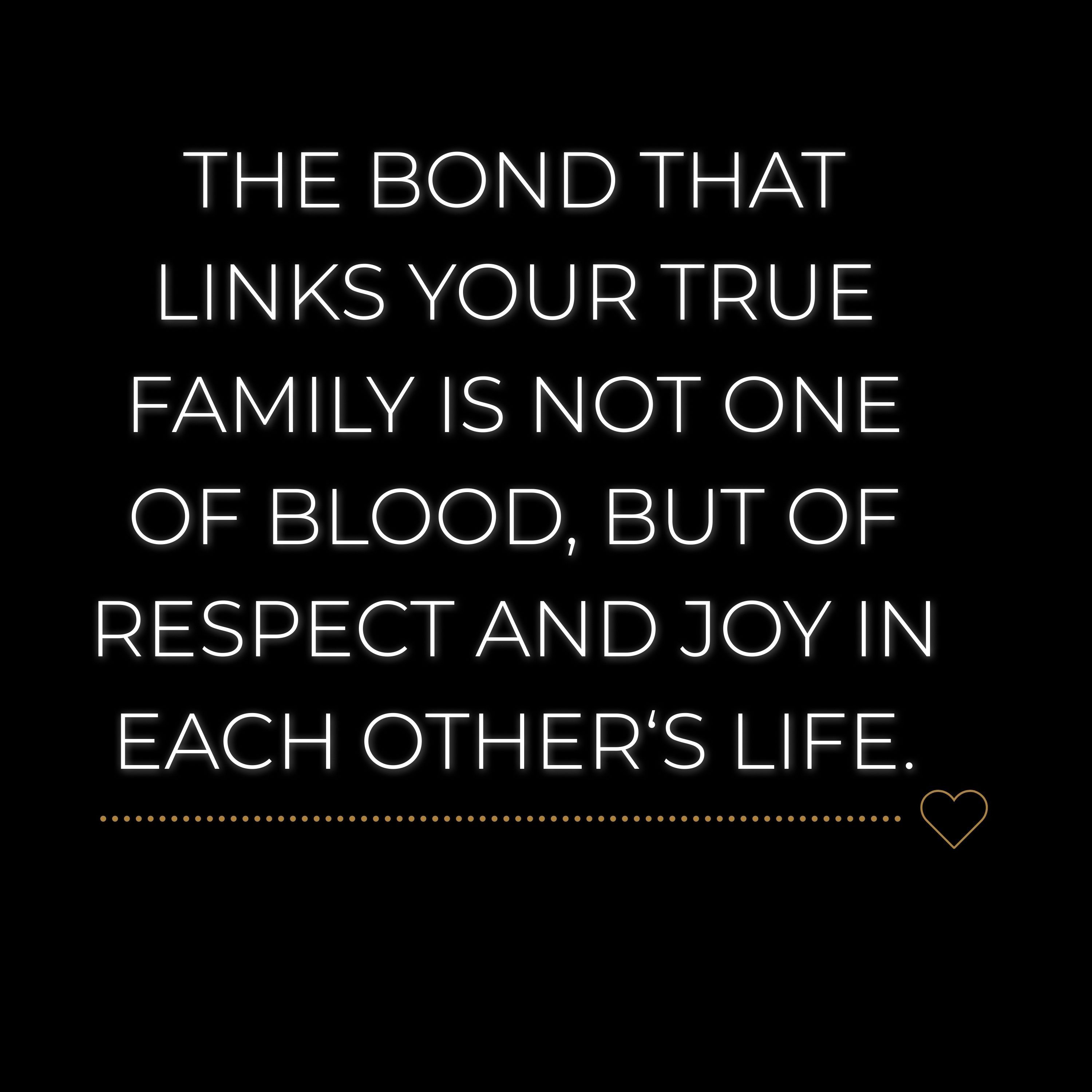 💖 Familie Sprüche Englisch The bond that links your true family