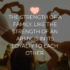 Familie Sprueche The Strength Of A Family
