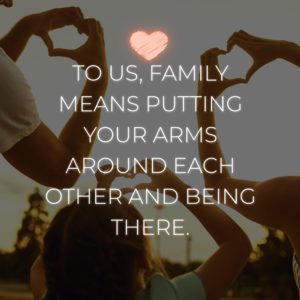 Familie Sprueche To Us Family Mear