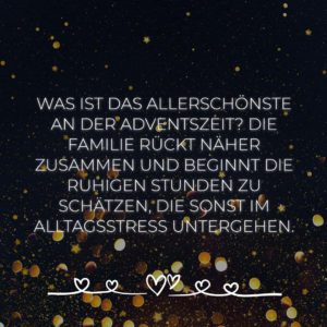 Familie Sprueche Was Ist Das Allerschoenste An Der Adventszeit